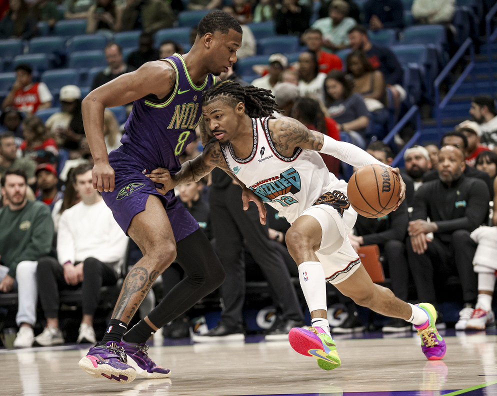 山东队险胜爵士，莫兰特关键制胜